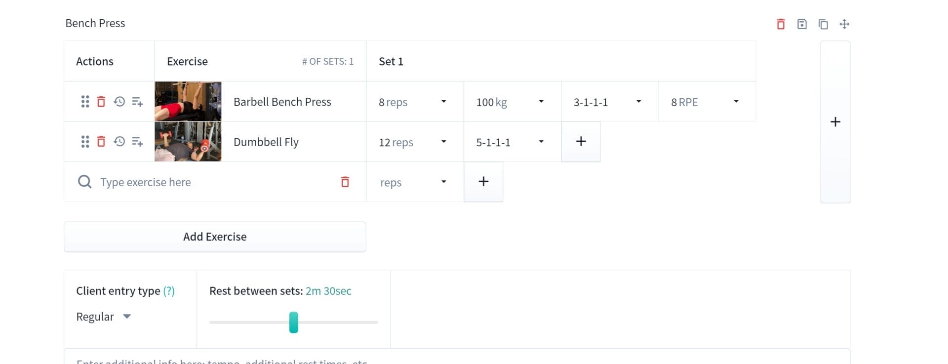 Two Exercises Added